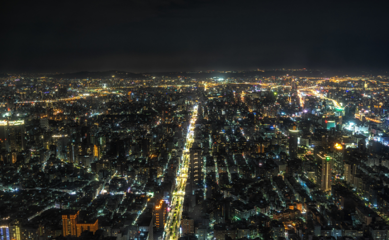 台北101の展望台