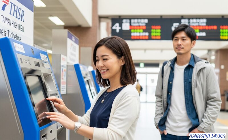 駅の券売機・窓口でのチケット受け取り方