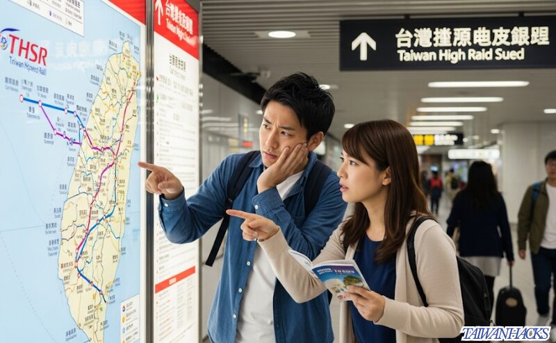 台湾新幹線 3日間乗り放題パスの座席指定