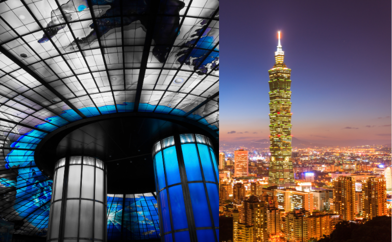 台北と高雄の観光名所