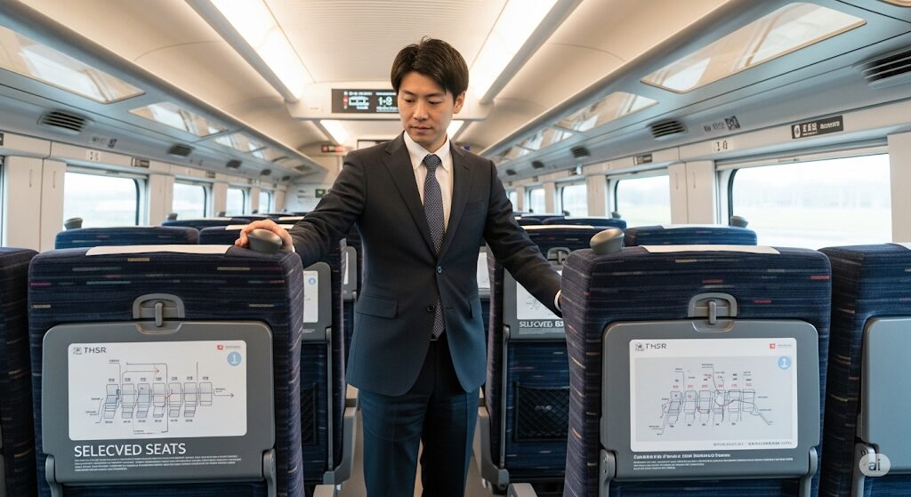 台湾新幹線の指定席予約の可否