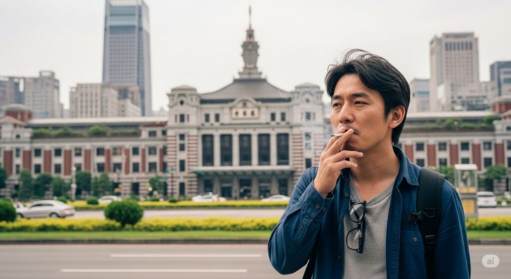 主要な台北駅の喫煙所はどこにある？