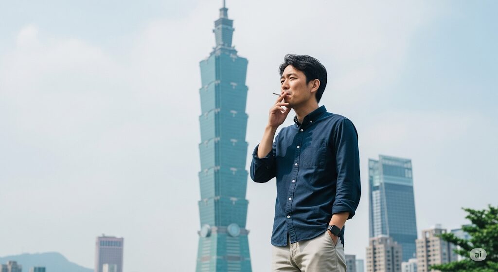 人気の台北101の喫煙所もチェック