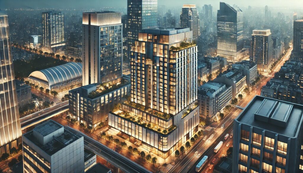 台北駅近くのホテルエリア