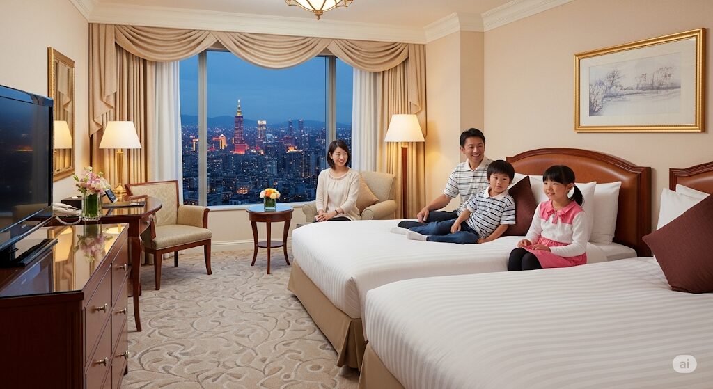 リージェント台北にある4人部屋を徹底解説