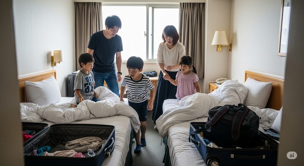 「ダブルベッド2台」は罠？台北ホテル4人部屋の現実