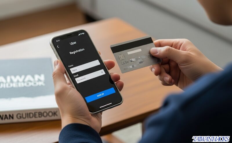 台湾ウーバーアプリの登録と配車方法