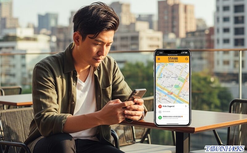第3の選択肢。台湾タクシーアプリ「55688」