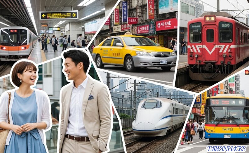 台湾の主要交通手段5つ！メリット・デメリット