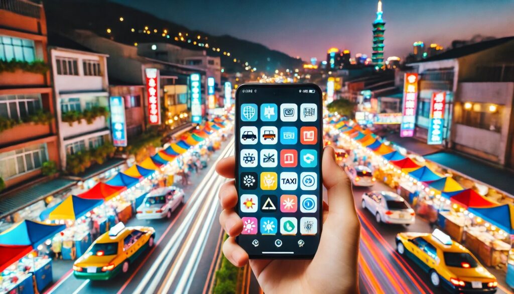 台湾タクシーの呼び方に便利なおすすめアプリ