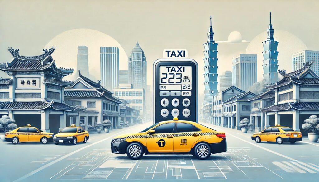 台湾タクシーの料金体系の基本