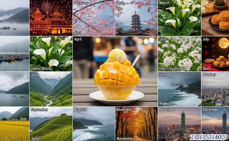 月別の台湾の気温と服装【詳細ガイド】