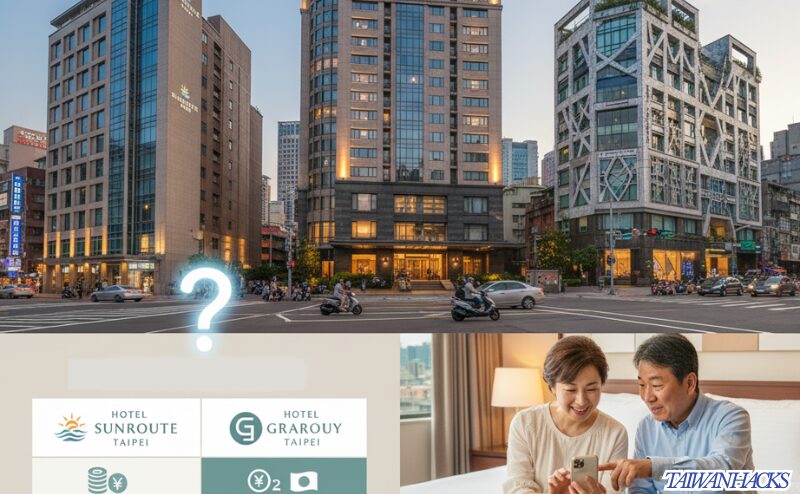 他のホテルと何が違う？サンルート台北を徹底比較
