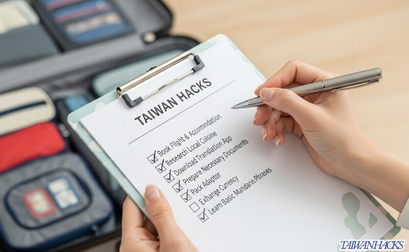【台湾旅行持ち物リスト完璧版】印刷できるチェックリスト