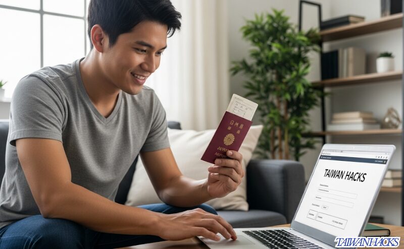 台湾入国カードのオンライン申請方法とアライバルカード
