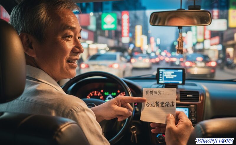 行き先メモが最強！タクシー・MRT乗車術