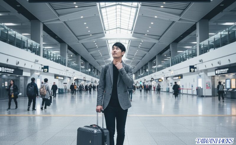 台湾一人旅の拠点として最適な、交通のハブである台北駅の構内